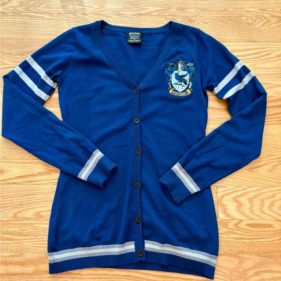 Harry Potter Ravenclaw Cardigan w/ Crest—GUD—Sz Sm - Picture 1 of 7